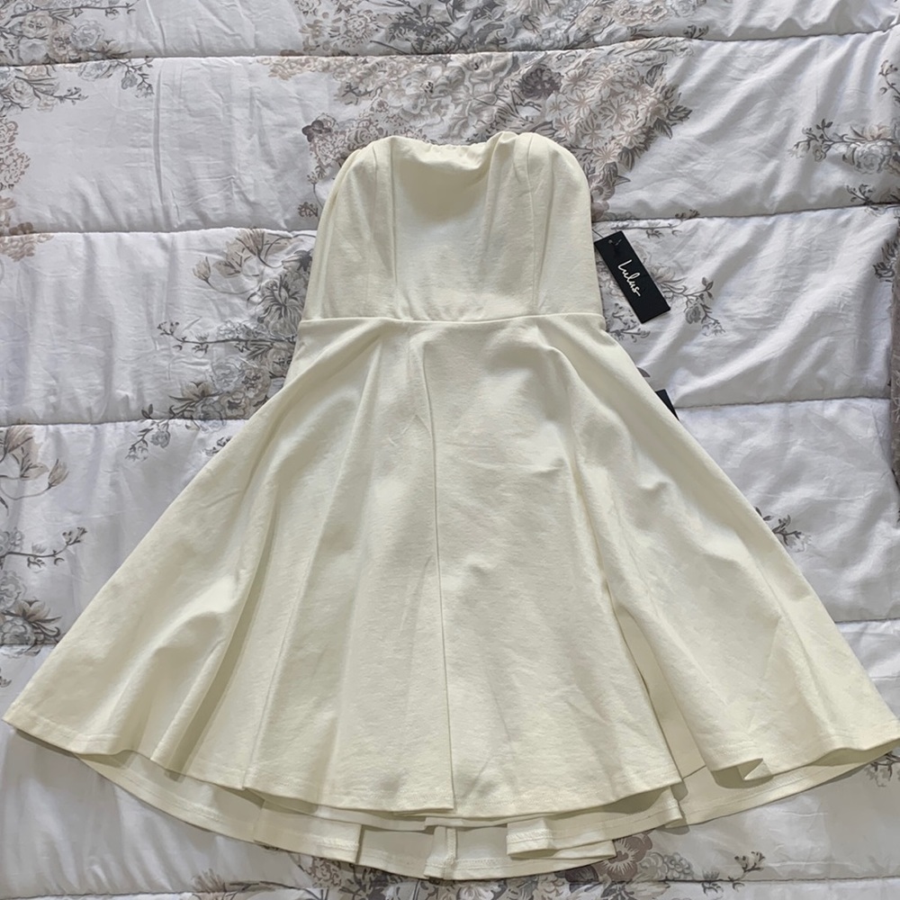 White Strapless Lulu’s Dress